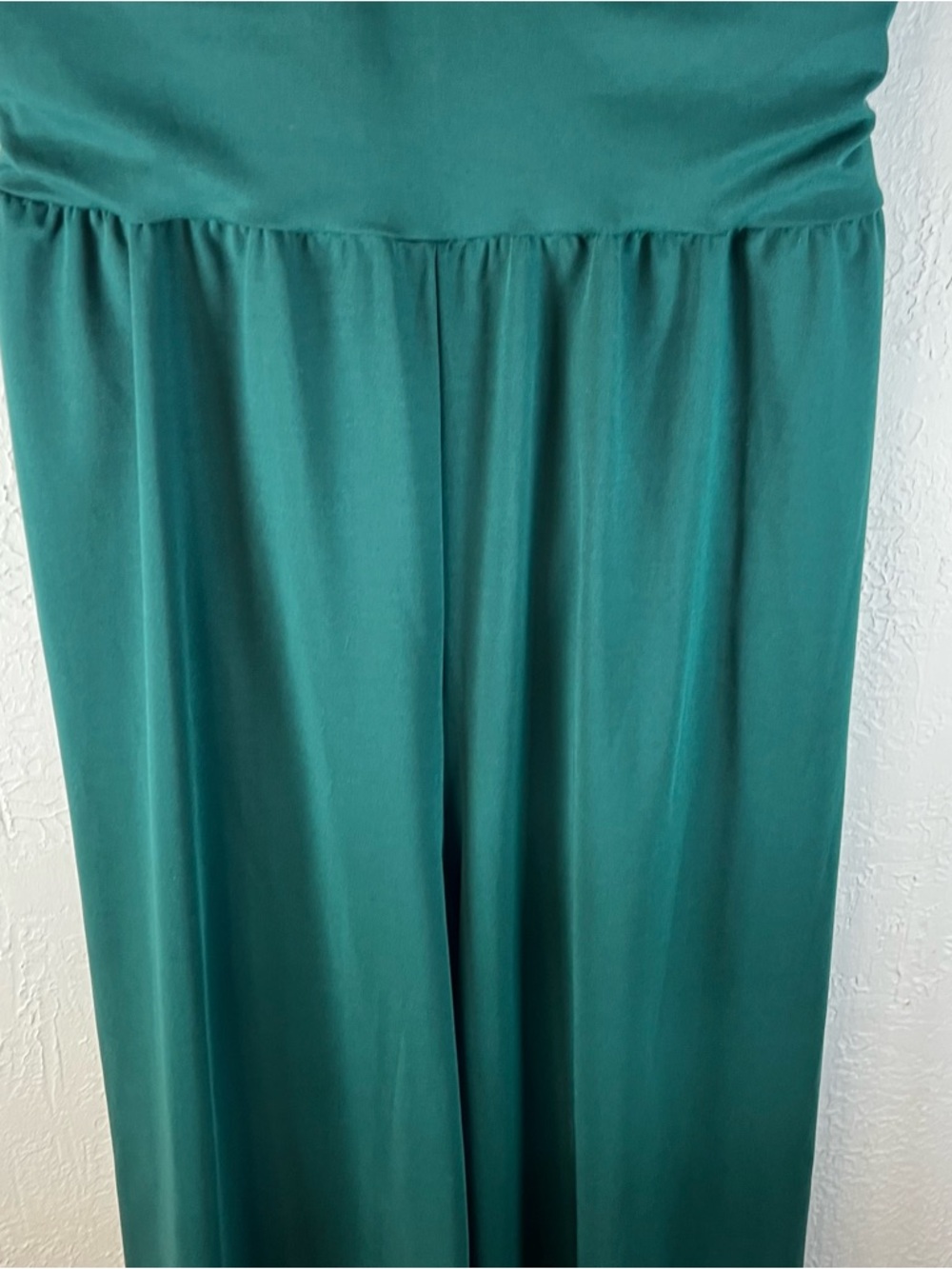 HALARA Deep Emerald Green Sleeveless Wide-Leg Jumpsuit - Picture 6 of 14